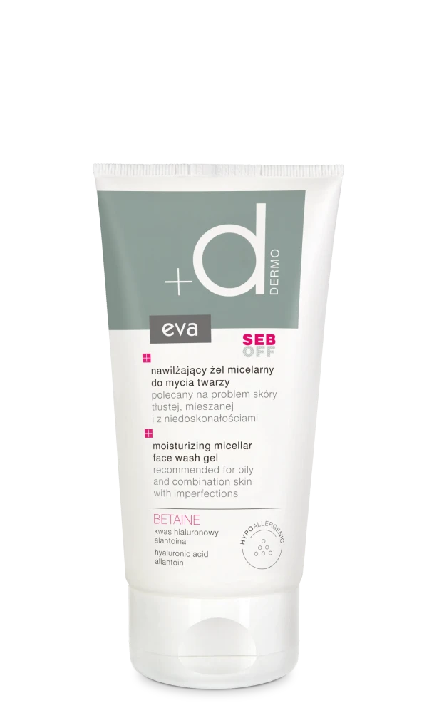 EVA DERMO SEB OFF Moisturising micellar face wash gel